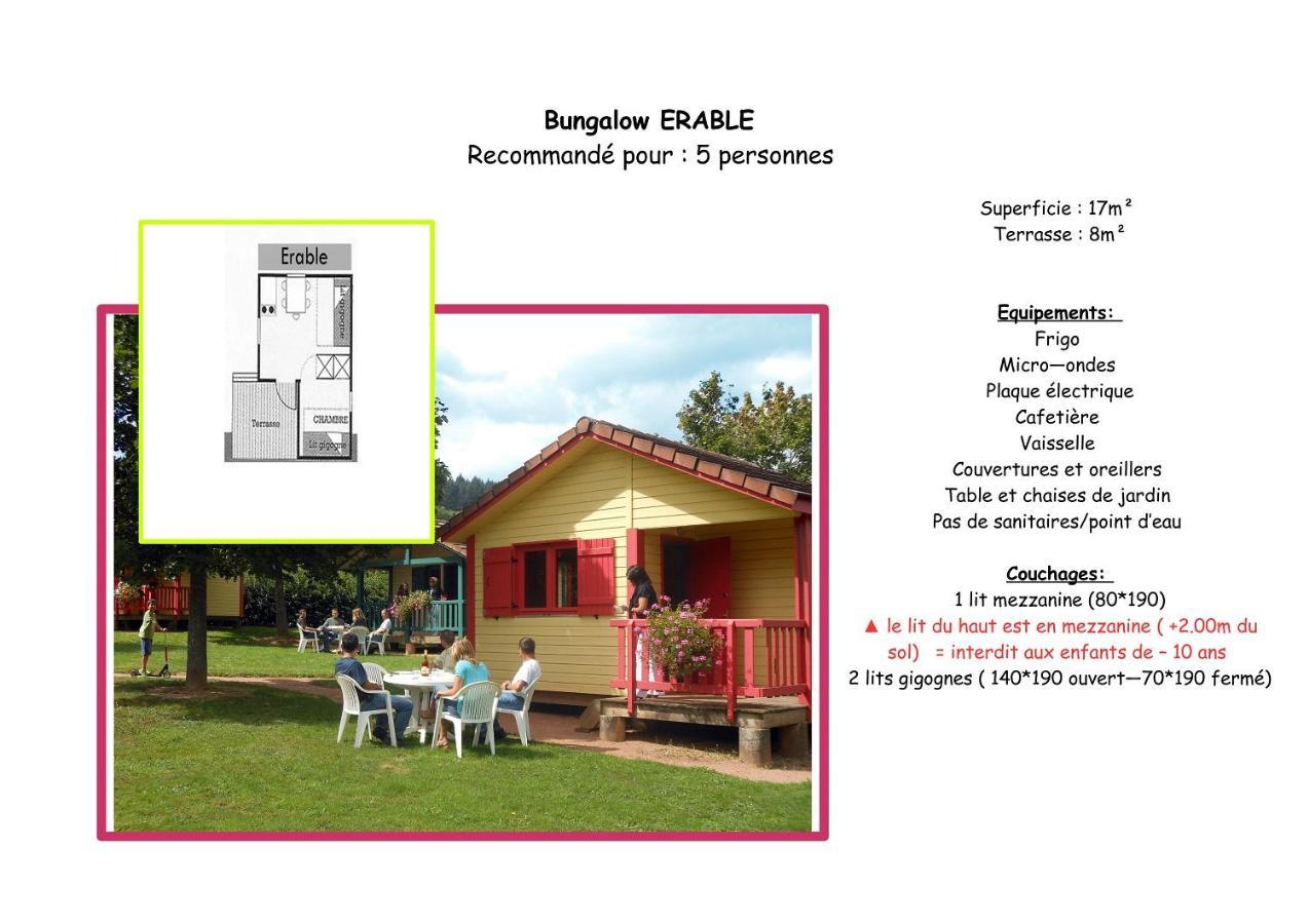 Camping Les Feuilles Chauffailles Eksteriør billede